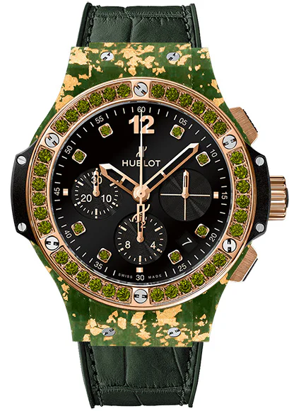 Hublot Big Bang Gold Linen Green
